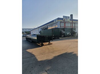 Low loader semi-trailer ES-GE Tiefladeauflieger 6-Achser 4 Lenkachsen 85 to GG: picture 1
