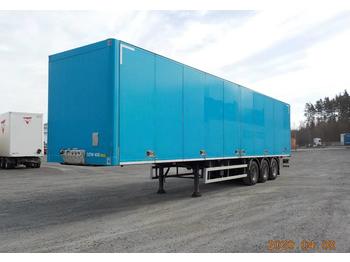 Closed box semi-trailer Ekeri BOX OPENSIDE - DZW 408: picture 1