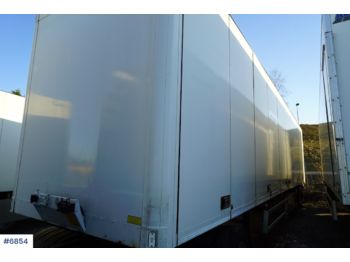Closed box semi-trailer Ekeri Citysemi w / full side opening and lift: picture 1
