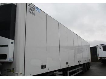 Refrigerator semi-trailer Ekeri REEFER - OPENSIDE - DOUPLECOMPART - STEERING AXEL: picture 1