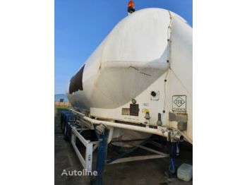 Tank semi-trailer for transportation of cement FELDBINDER: picture 1