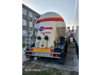 Tank semi-trailer for transportation of cement FELDBINDER: picture 1