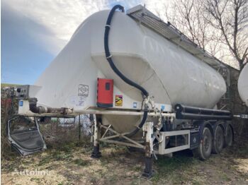 Tank semi-trailer for transportation of cement FELDBINDER Cement 35000 liters: picture 1