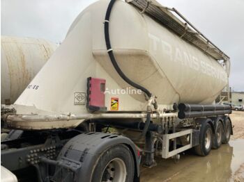 Tank semi-trailer for transportation of cement FELDBINDER Cement 36000 litres: picture 1
