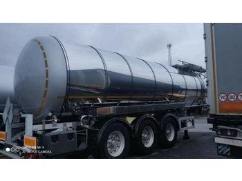 Tank semi-trailer for transportation of chemicals FELDBINDER TSA 30.3-1 L4BH ADR: picture 1