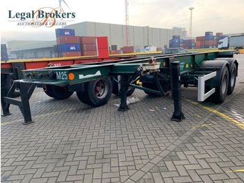 Chassis semi-trailer FLANDRIA OP CC 2A - Oplegger: picture 1
