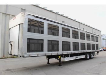 Curtainsider semi-trailer FLIEGL SZS 290 Tiertransport LBW Liftachse: picture 1