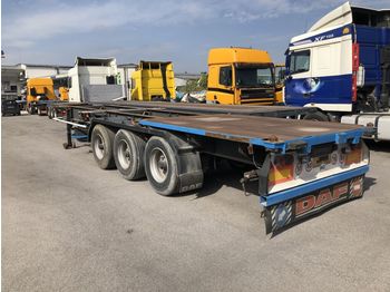 Container transporter/ Swap body semi-trailer FRUEHAUF CONTAINER 40FT - 2X20FT,1X20FT: picture 1