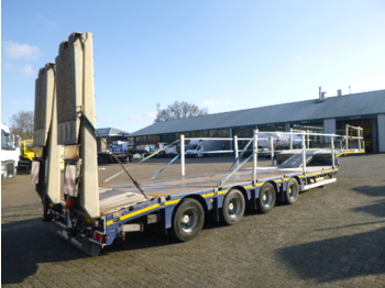 Low loader semi-trailer Faymonville 4-axle semi-lowbed trailer 60 t + ramps: picture 3