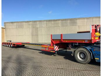 Low loader semi-trailer Faymonville 6 Achs. tieflader/ausziehbar: picture 1