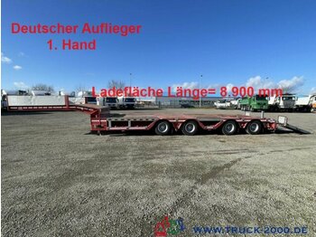 Low loader semi-trailer for transportation of heavy machinery Faymonville F-S44-1ALN Radmulden 4-Achsen Lift + Lenk NL:57T: picture 1