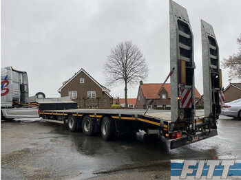 Low loader semi-trailer Faymonville MAX 3ass semi naloopas met hydr kleppen: picture 1