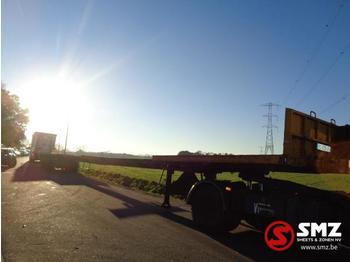 Dropside/ Flatbed semi-trailer Faymonville Oplegger 25 extandable top ! turning axles: picture 1