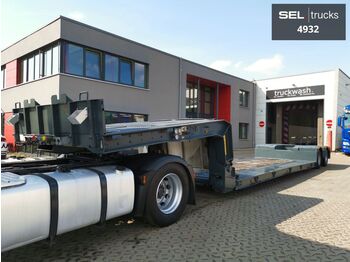 Low loader semi-trailer Faymonville STBZ-2VA /  hydraulisch Zwangsgelenktachsen: picture 1