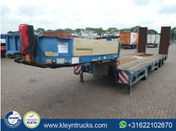 Low loader semi-trailer Faymonville STZ-4U 4x steeraxle ramps: picture 1