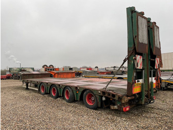 Low loader semi-trailer Faymonville Tieflader / ausziehbar: picture 1
