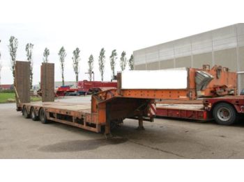 Low loader semi-trailer for transportation of heavy machinery Faymonville Tieflader + ausziehbar / rampen: picture 1