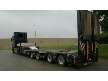 Low loader semi-trailer Faymonville Tieflader / radmulde: picture 1