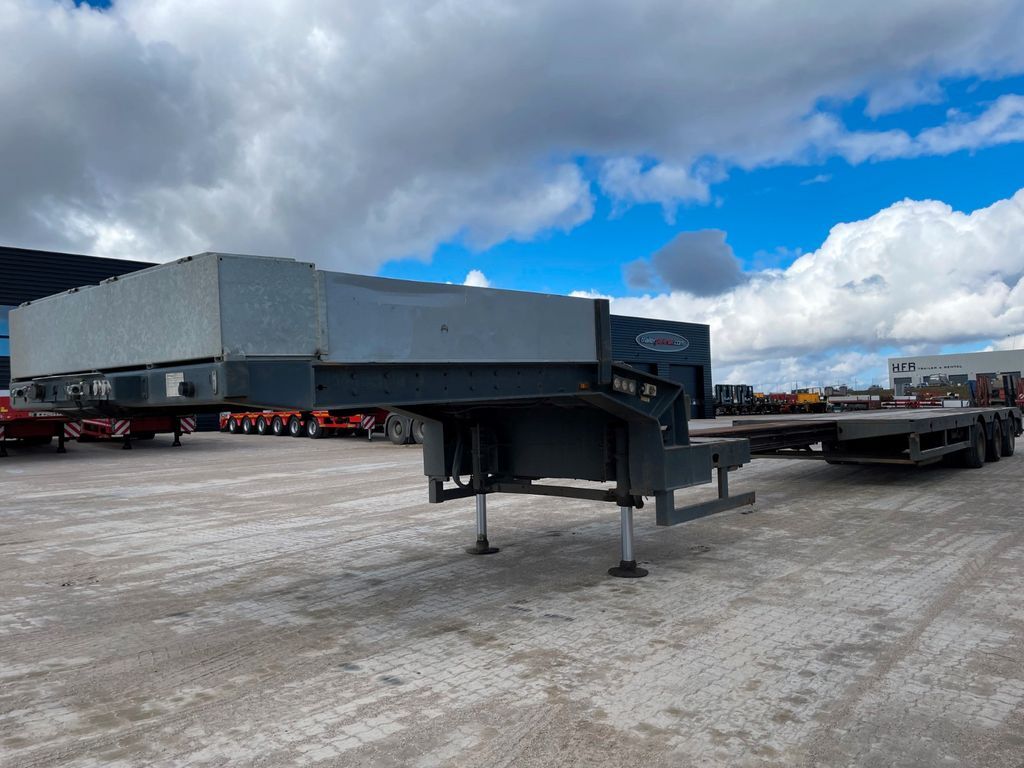 Low loader semi-trailer Faymonville tieflader  hydr. Zwangslenkung: picture 2
