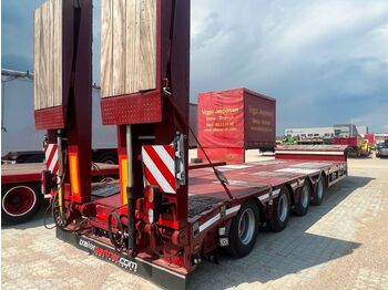 Low loader semi-trailer Faymonville tieflader  radmulde: picture 1