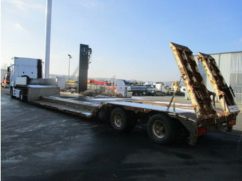 Low loader semi-trailer Fehring ASG 40 Spezialtieflader Forst: picture 1