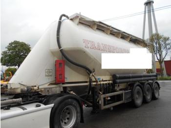 Tank semi-trailer for transportation of silos Feldbinder: picture 1