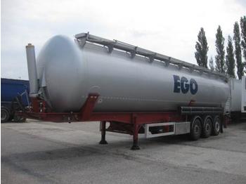 Tank semi-trailer for transportation of silos Feldbinder 334C: picture 1