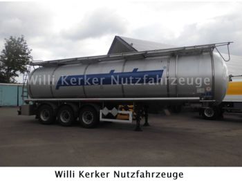 Tank semi-trailer Feldbinder 3-Achs Auflieger 34 m³ 7406: picture 1