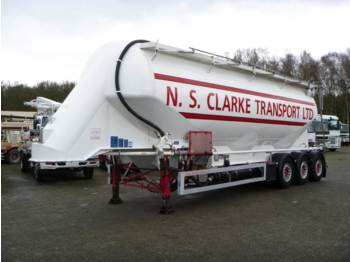 Tank semi-trailer for transportation of flour Feldbinder Bulk tank alu 49 m3 / 1 comp: picture 1