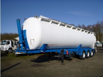 Tank semi-trailer for transportation of flour Feldbinder Bulk tank alu 60 m3 (tipping): picture 1