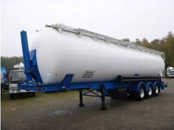 Tank semi-trailer for transportation of flour Feldbinder Bulk tank alu 60 m3 (tipping) / 1 comp: picture 1