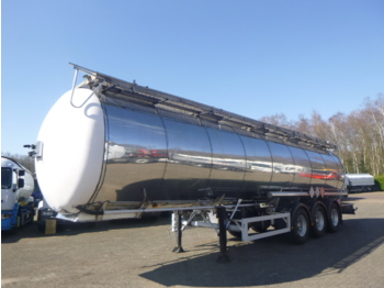 Tank semi-trailer for transportation of chemicals Feldbinder Chemical tank inox 37.5 m3 / 1 comp / ADR 08-2020: picture 1
