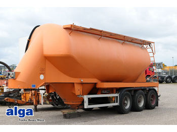 Tank semi-trailer for transportation of silos Feldbinder EUT 35.3, 1 kammer, Silo, 35m³, Alu, BPW: picture 1