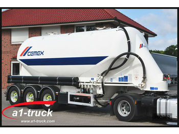 Tank semi-trailer for transportation of silos Feldbinder EUT 35,3, Silo 35.000 Liter, guter Zustand: picture 1