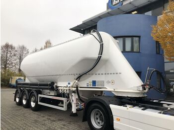 Silo semi-trailer for transportation of silos Feldbinder EUT 37.3, Alufelgen, Miete möglich: picture 1