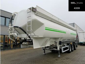 Silo semi-trailer for transportation of silos Feldbinder EUT  52.3 / 52 m3 / Futtermilttel: picture 1