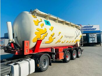 Silo semi-trailer for transportation of silos Feldbinder KIPPSILO 38M3 / EL. PUMP: picture 1