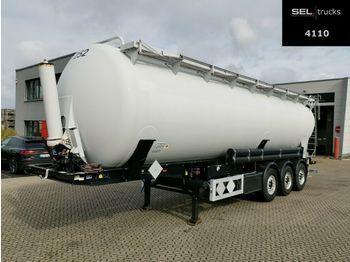 Tank semi-trailer for transportation of silos Feldbinder KIP 52.3 / 52 m3 / Kippsilo / Alu-Felgen: picture 1