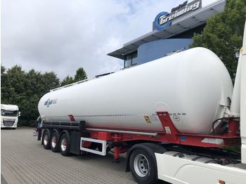 Tank semi-trailer for transportation of silos Feldbinder KIP 60.3, 4x vorh.: picture 1