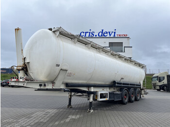 Silo semi-trailer Feldbinder KIP 60.3  Zement Silo Auflieger: picture 1