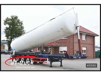 Tank semi-trailer for transportation of silos Feldbinder KIP 63.3, 24v Hydraulik, Liftachse, Alufelgen: picture 1