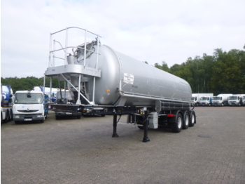 Tank semi-trailer for transportation of flour Feldbinder Powder / sugar tank alu 38 m3 (tipping): picture 1