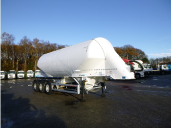 Tank semi-trailer for transportation of flour Feldbinder Powder tank alu 36 m3 / 1 comp: picture 2