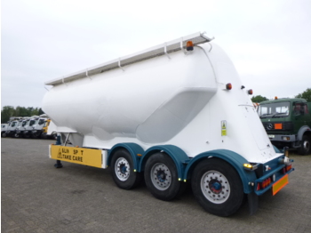 Silo semi-trailer for transportation of flour Feldbinder Powder tank alu 40 m3 / 1 comp: picture 4