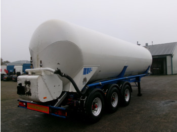 Tank semi-trailer for transportation of flour Feldbinder Powder tank alu 41 m3 (tipping): picture 4