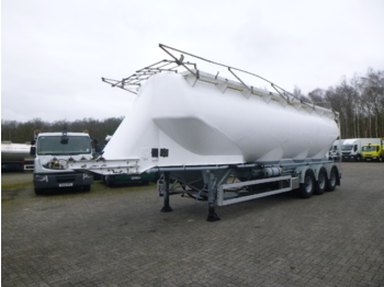 Tank semi-trailer for transportation of flour Feldbinder Powder tank alu 56 m3: picture 1