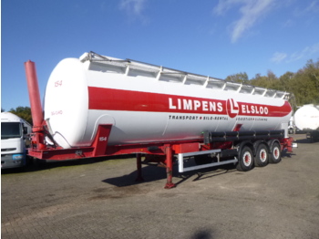 Tank semi-trailer for transportation of flour Feldbinder Powder tank alu (tipping) 63 m3: picture 1