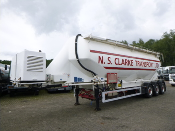 Tank semi-trailer for transportation of flour Feldbinder Power tank alu 49 m3 + engine/compressor: picture 1