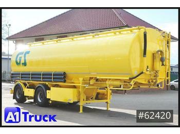 Tank semi-trailer for transportation of silos Feldbinder Welgro 90WSL33-24, 7 KA, 51m³, Silo Futter: picture 1