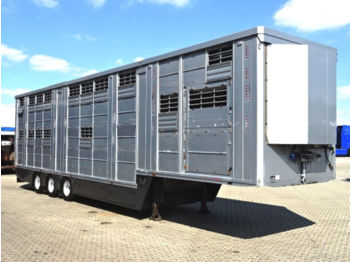 Livestock semi-trailer Finkl SAV 35/ 3 Stock !!! / LENKACHSE/Hubdach: picture 1